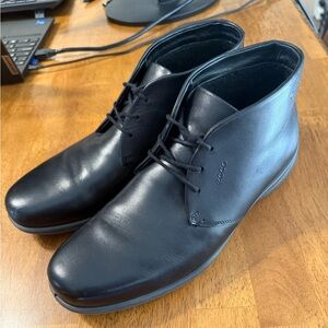 ECCO Mens Grenoble Low Cut Lace Boot Black 43M EU